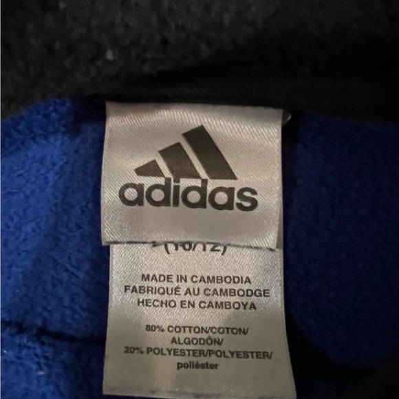 Youth Medium 10/12 Adidas Hoodie - Picture 2 of 3